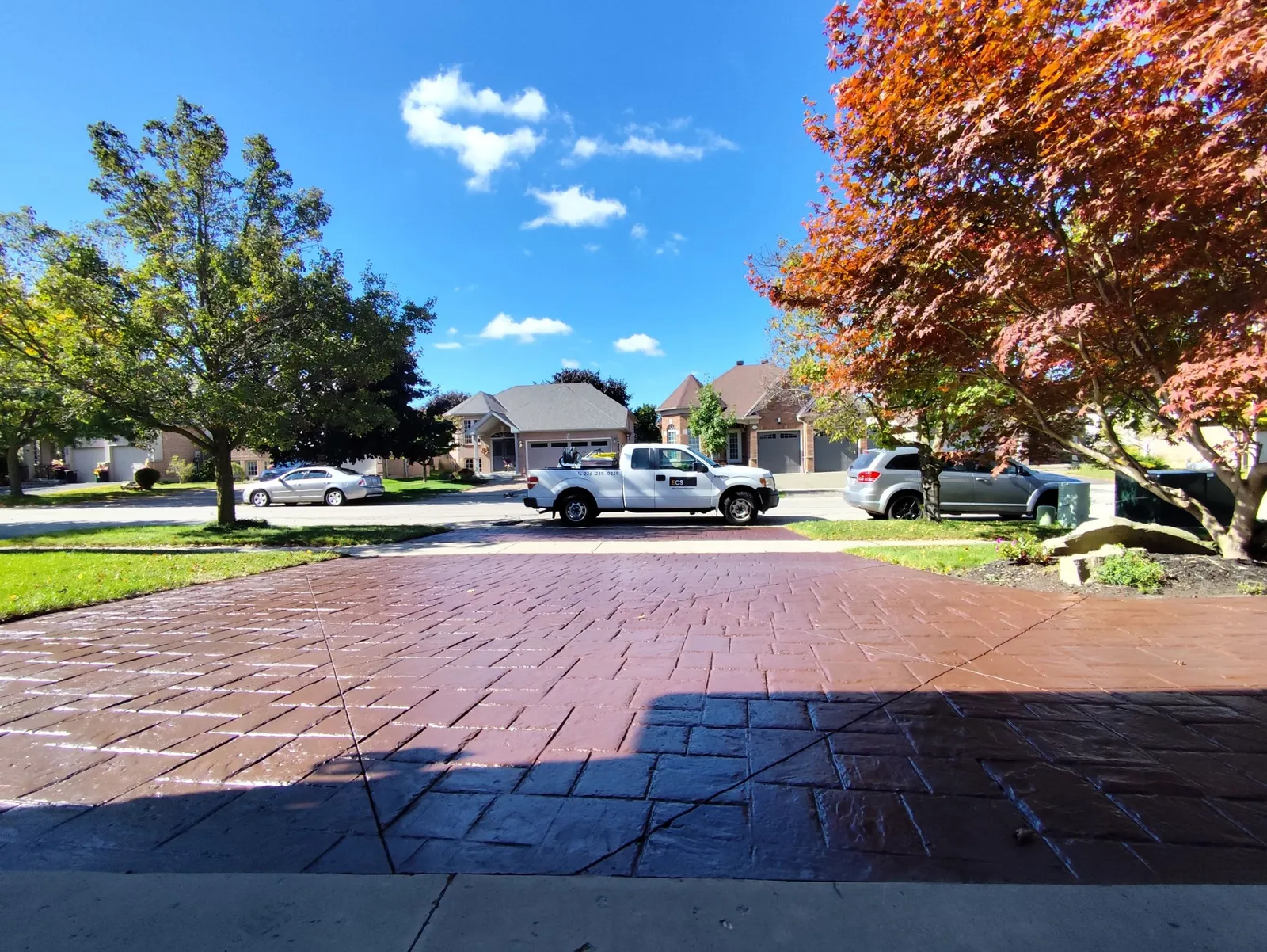 Broom Finish Concrete Sealing